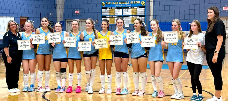 Oak Glen takes BMC 8th grade title